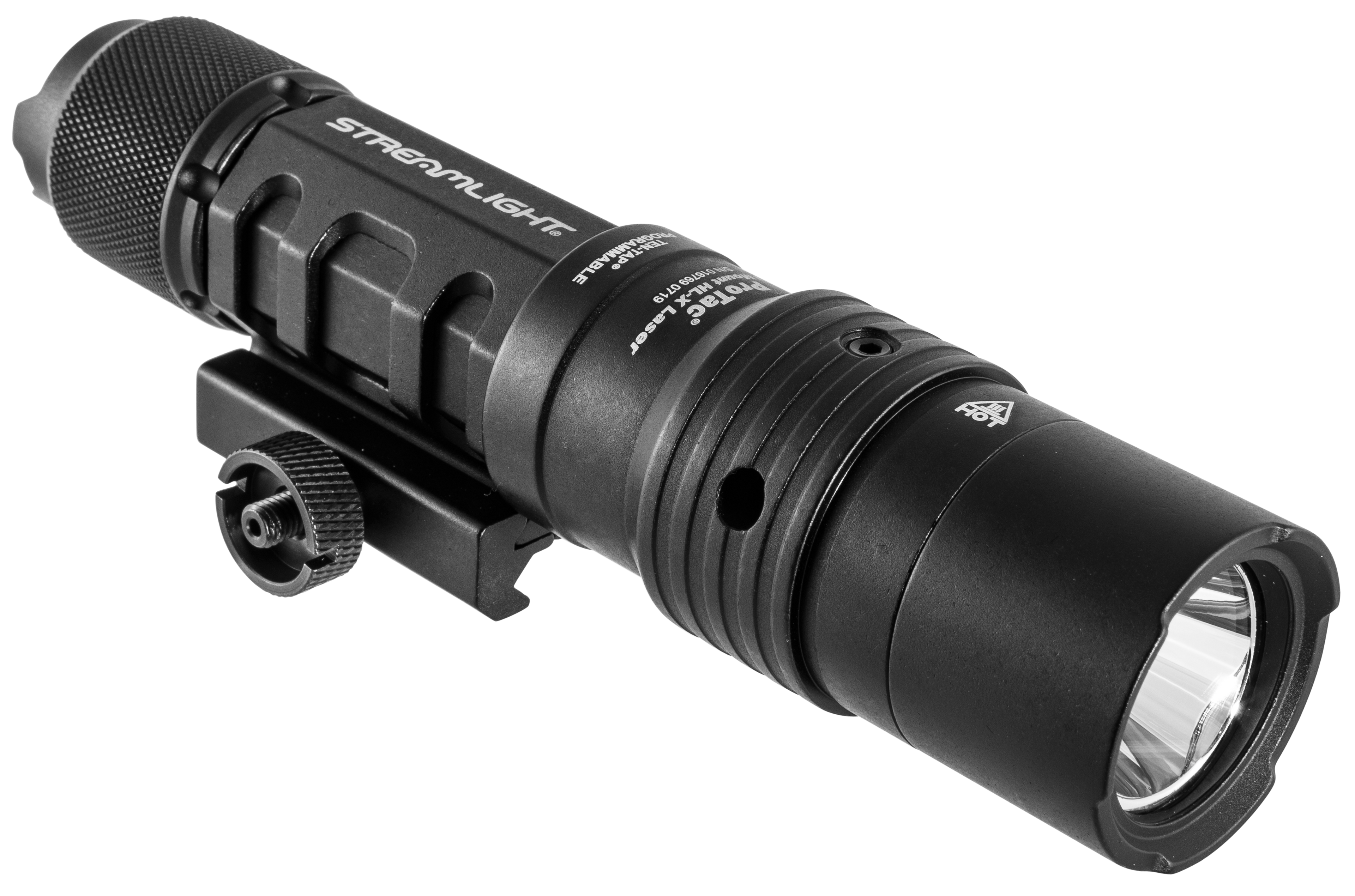 Streamlight 88090 ProTac HL-X Weapon Light w/Laser 60/1000 Lumens Output White LED Light Red Laser 270 Meters Beam Rail Grip Clamp Mount Black Anodized Aluminum