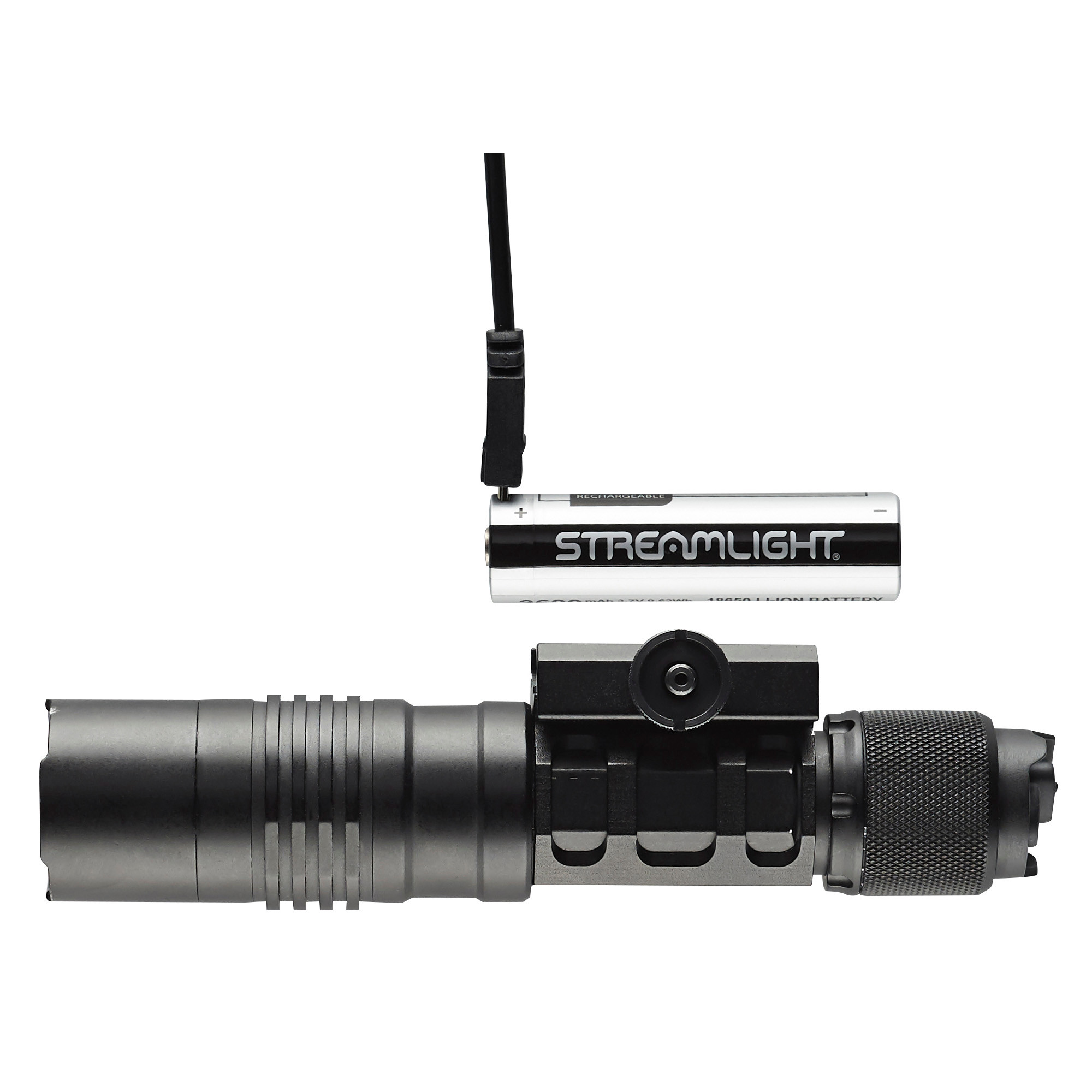 Streamlight 88090 ProTac HL-X Weapon Light w/Laser 60/1000 Lumens Output White LED Light Red Laser 270 Meters Beam Rail Grip Clamp Mount Black Anodized Aluminum
