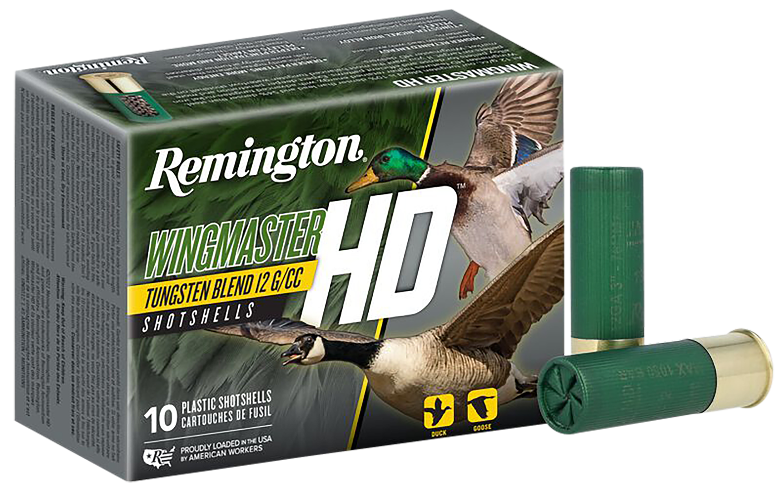 Remington Wingmaster HD Ammunition 12 Gauge Non-Toxic Tungsten Alloy Shot