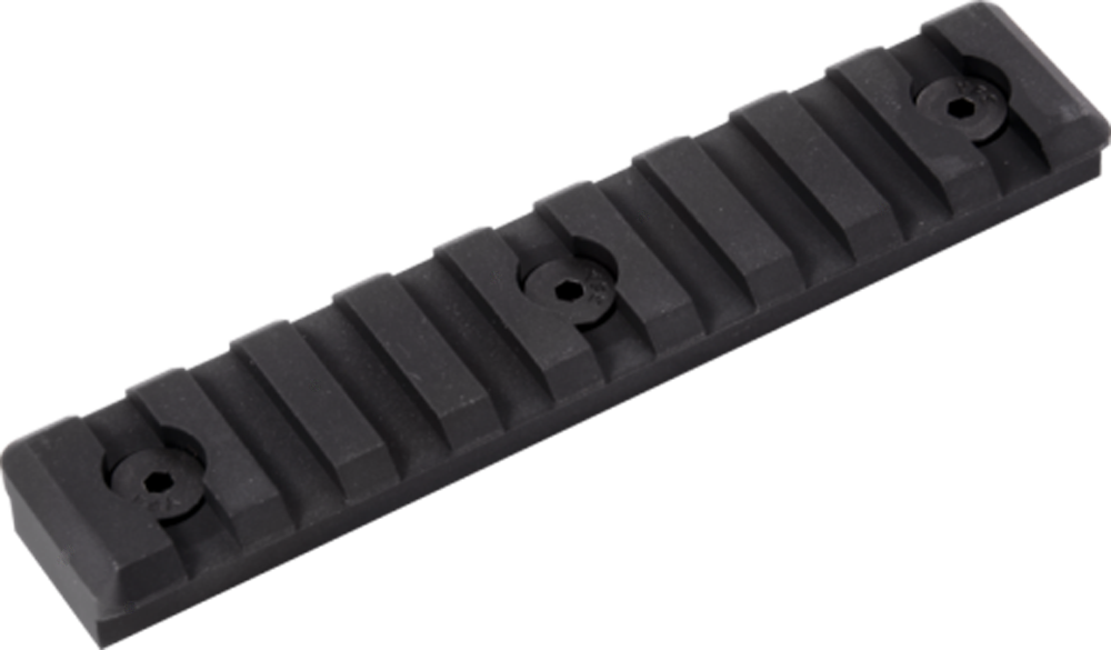 Timber Creek Outdoors M9SPRBL M-Lok Picatinny RailAR-Platform 9-Slot Black Hardcoat Anodized