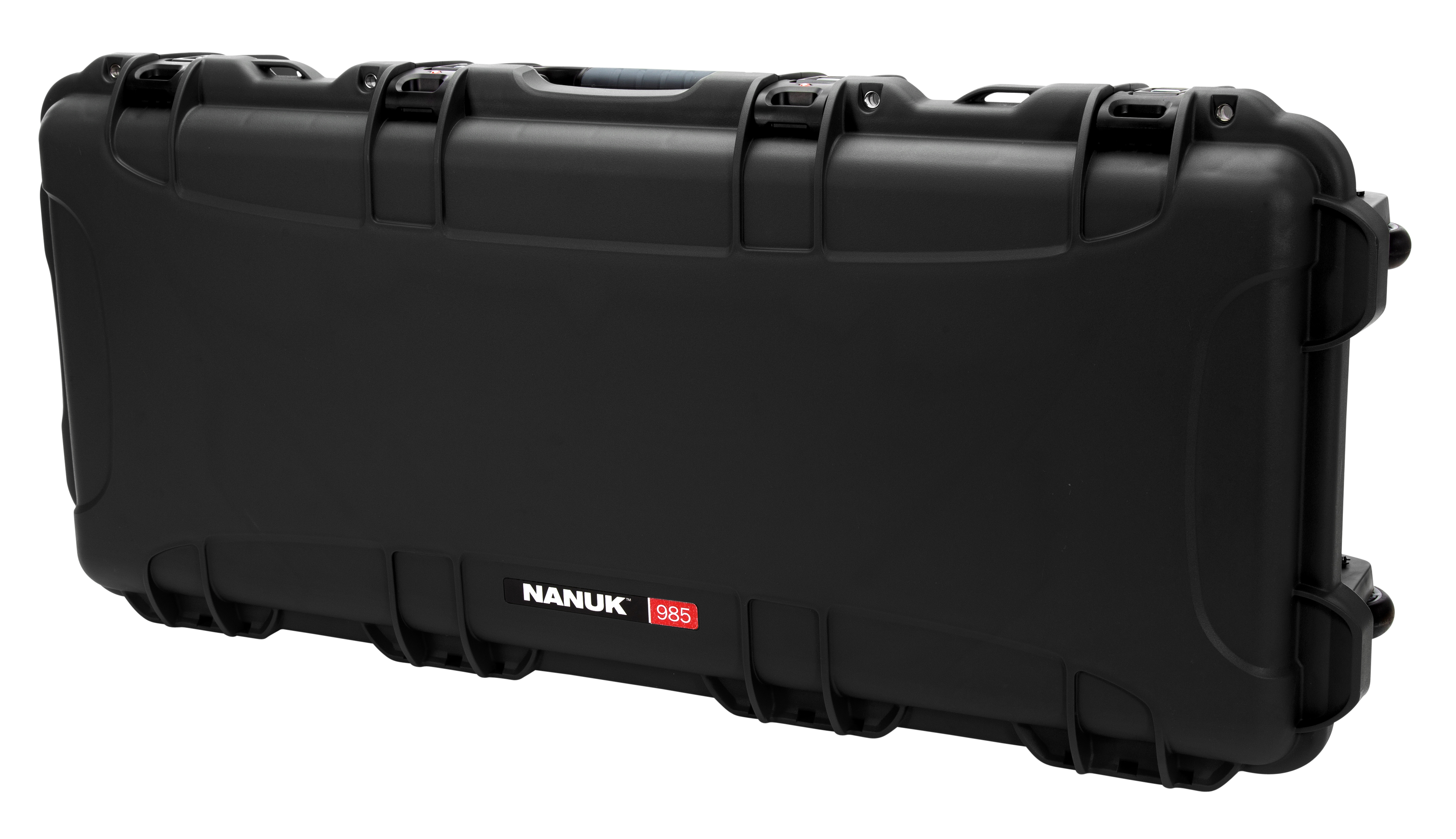 Nanuk 985AR01 985 AR15 Case Black NK-7 Resin with Foam Padding, Wheels & Handle