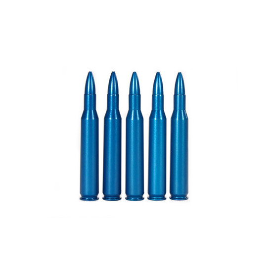 A-Zoom Blue Rifle Training Snap Caps 270 Winchester, 5 Pack