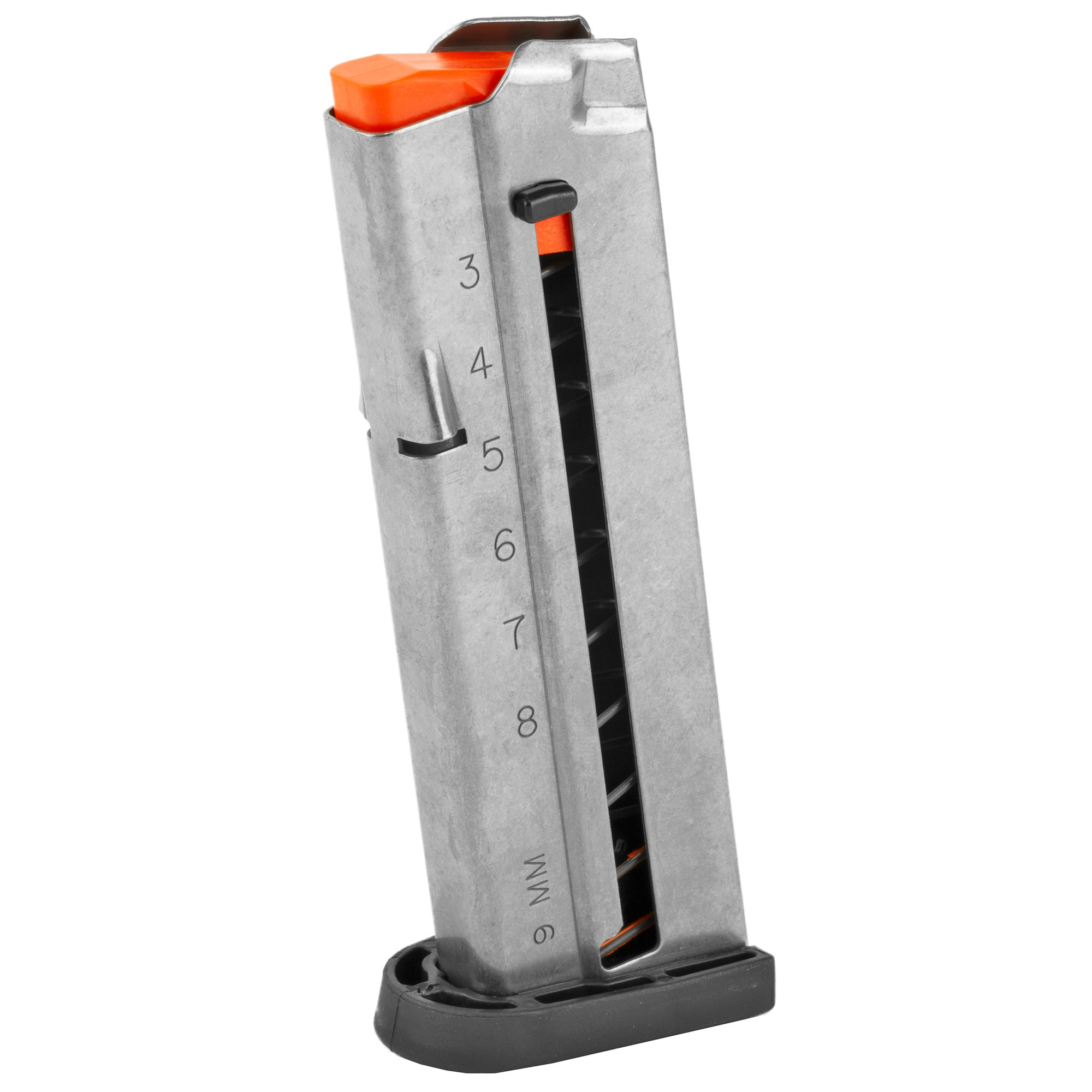 Smith & Wesson Magazine S&W M&P9 Shield EZ 9mm Luger 8-Round Stainless Steel