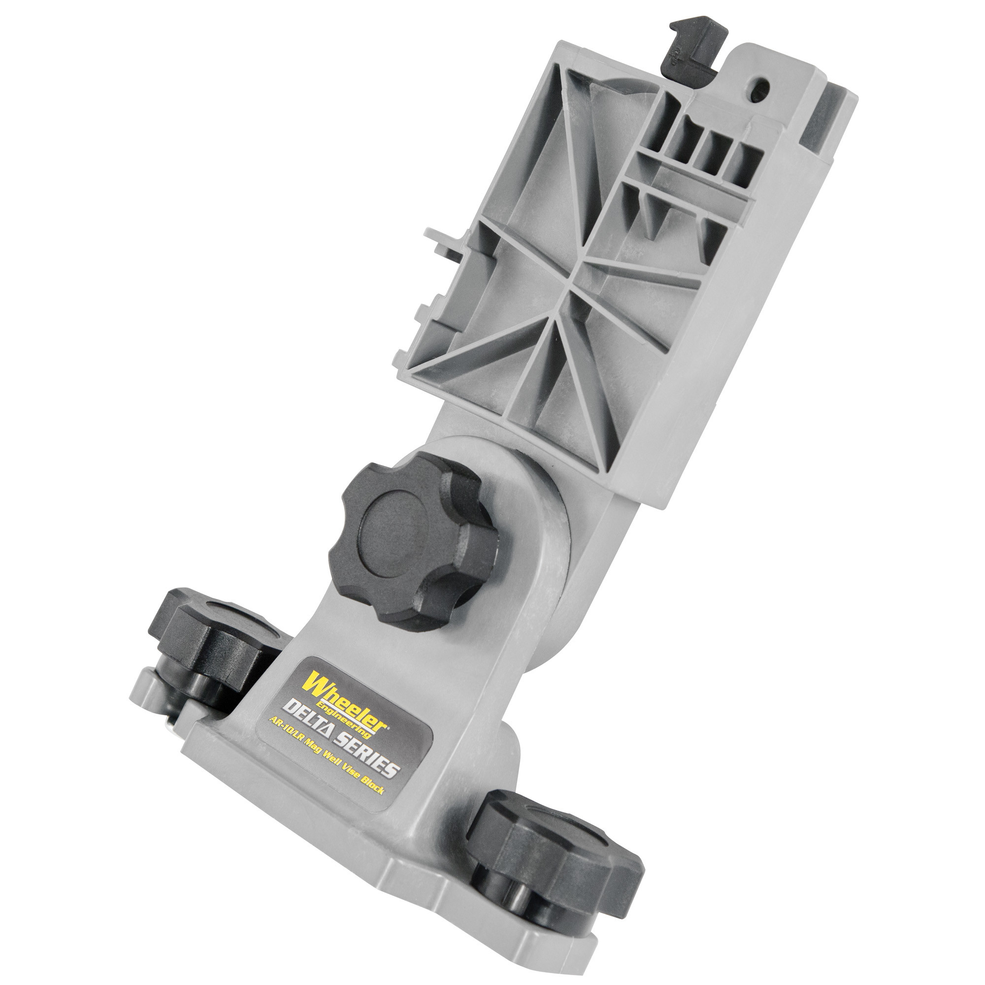 Wheeler Delta Series Lower Receiver Magazine Well Vise Block KAC SR25, LR-308 Polymer