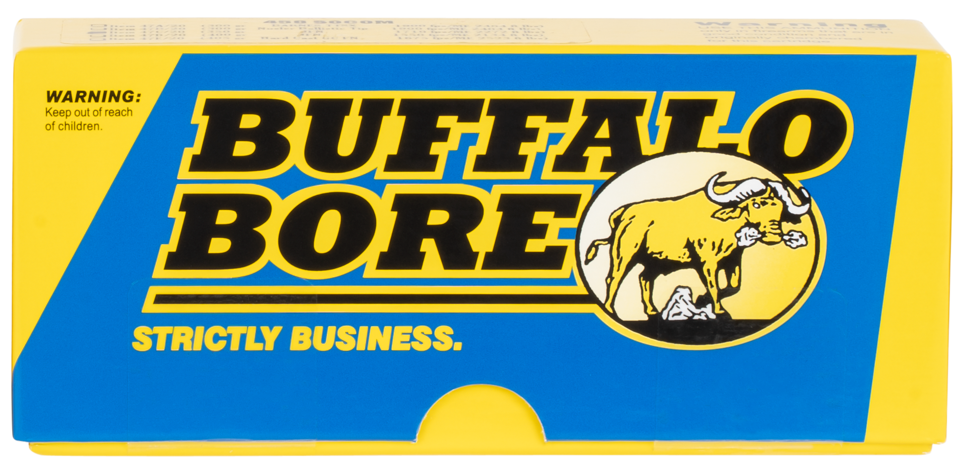 Buffalo Bore Ammunition 458 SOCOM 350 Grain Jacketed Flat Nose 20RD
