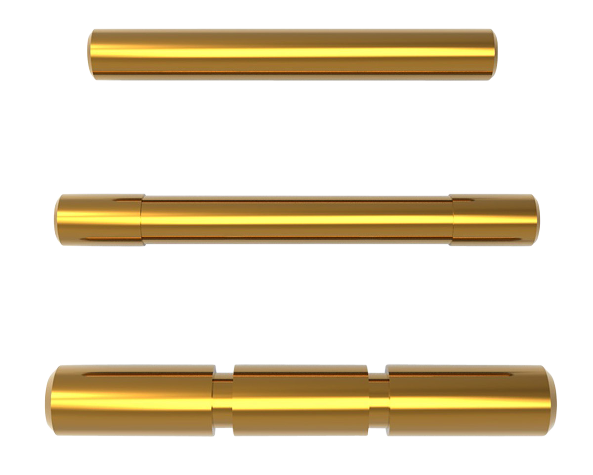 Cross Armory CRGPSGD 3 Pin SetCompatible w/Glock Gen1-3 Gold Steel