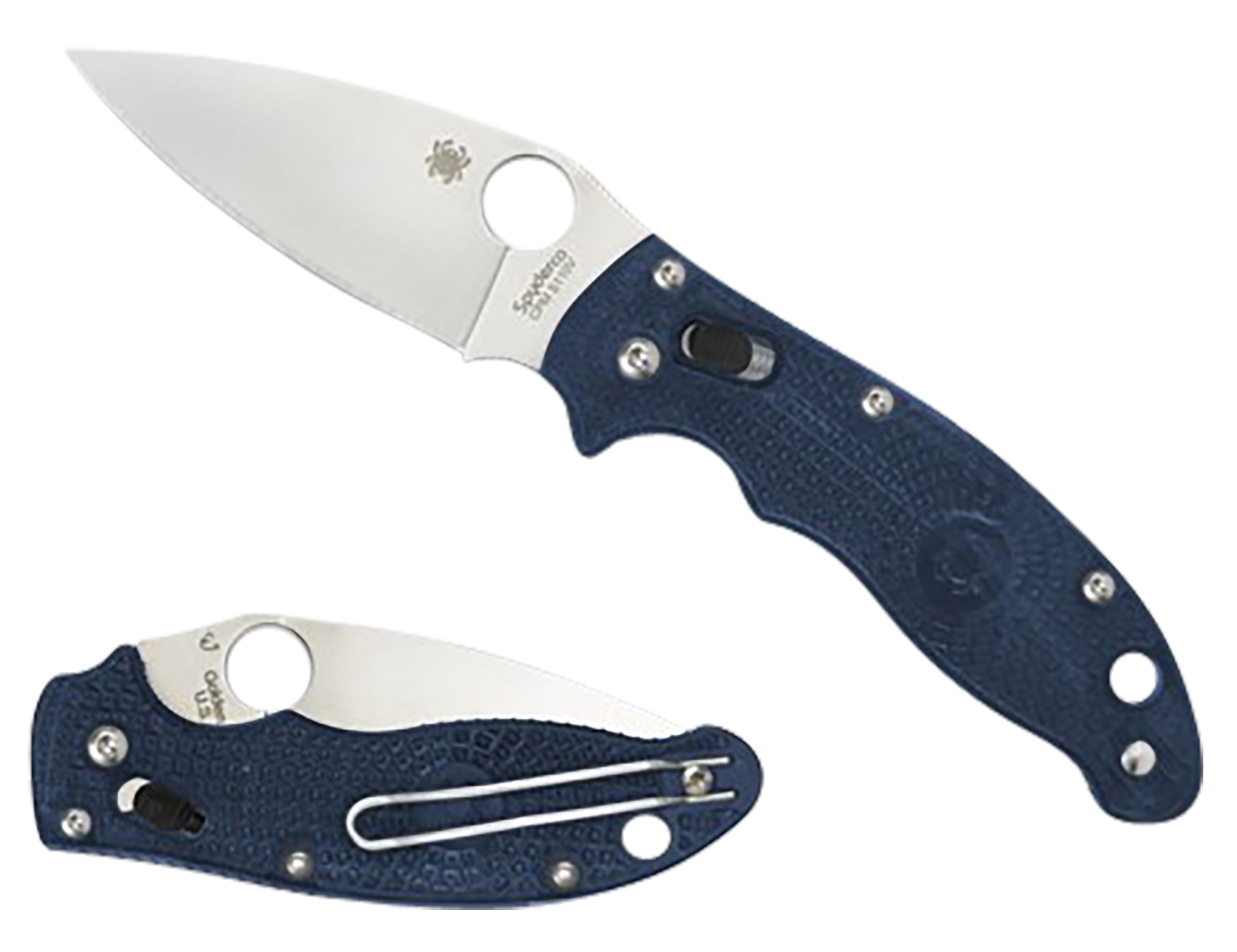 Spyderco , Spy C101pdbl2 Manix 2 Lightweight Cpm S110v