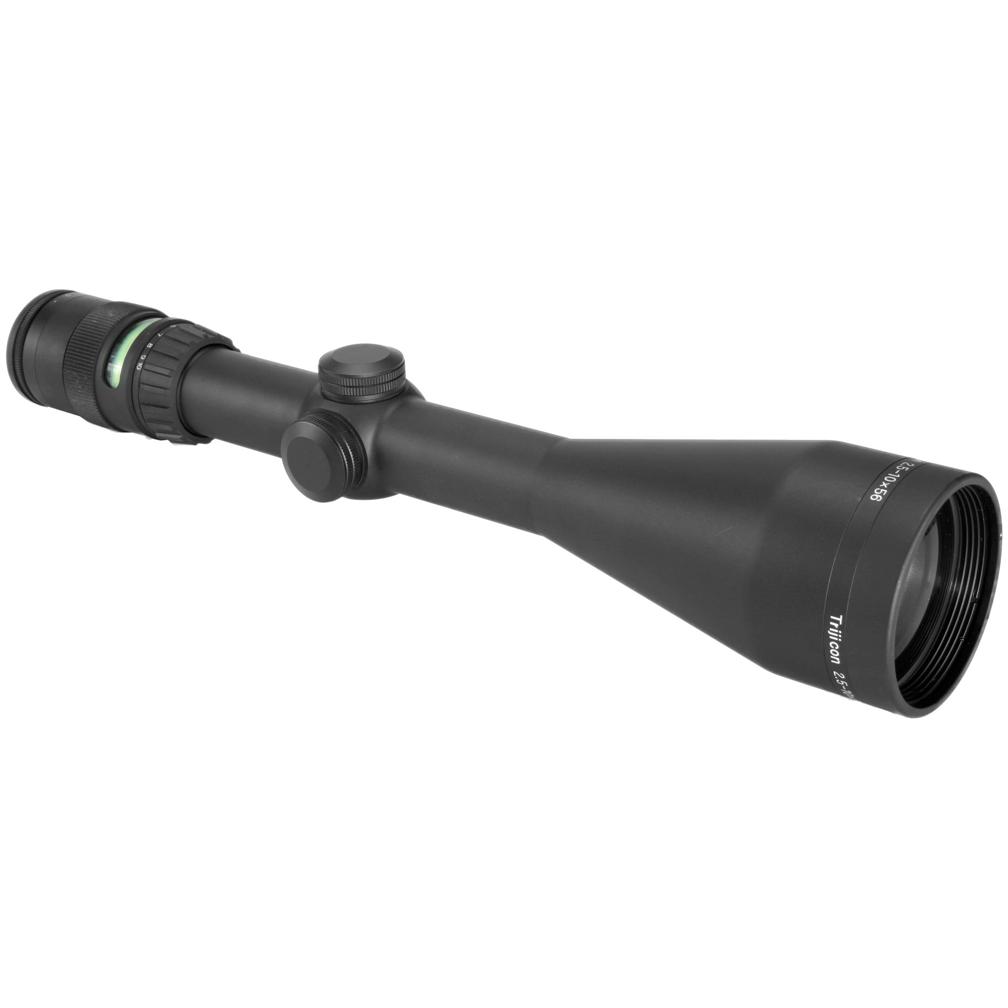 Trijicon 2.5-10x56 AccuPoint 30mm Rifle Scope Matte, Mil-Dot Crosshair w/ Green Dot