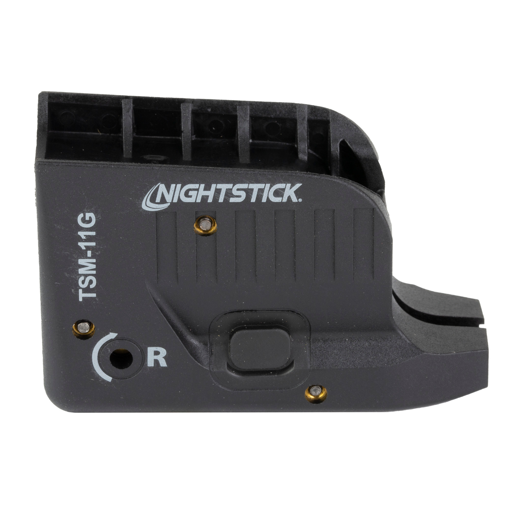 Nightstick TSM11G TSM-11G Weapon Light w/Laser Fits Glock 42/43/43X/48 For Handgun 150 Lumens Output White LED Light/Green Laser 104 Meters Beam Black Polymer