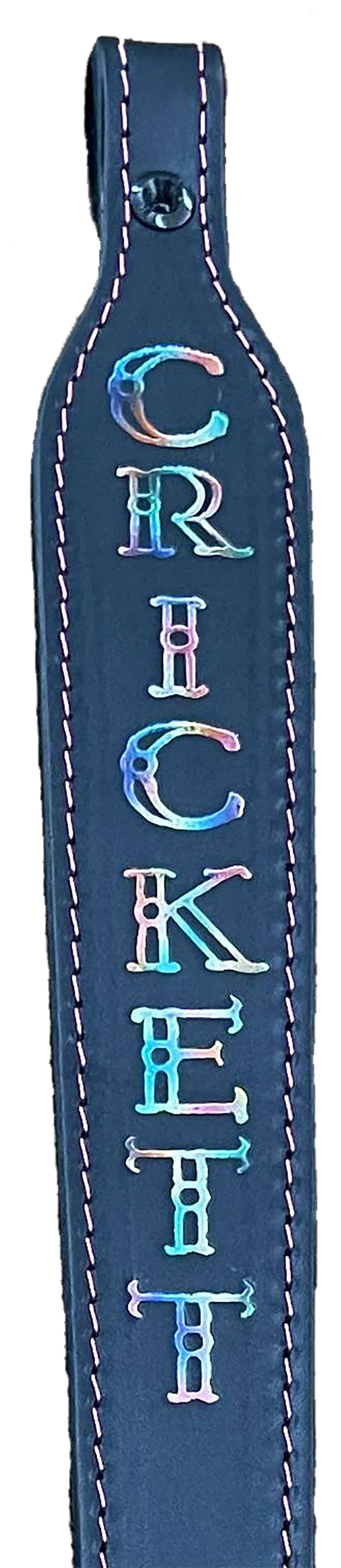 Crickett KSA802 Rifle SlingEmbossed Pink Leather, 23" L x 1.75" W