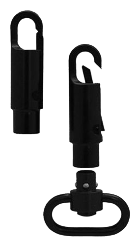 GrovTec Snap Hook Heavy Duty Quick Detach Sling Swivel Adapter Aluminum Black