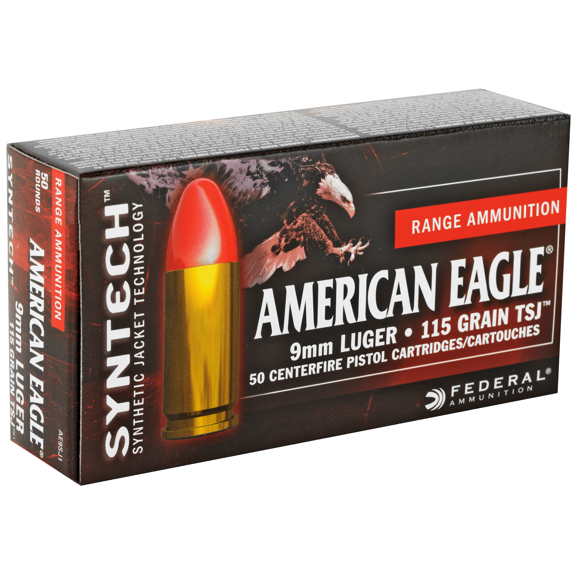 Fed Syntech 9mm 115gr Tsj 50/500