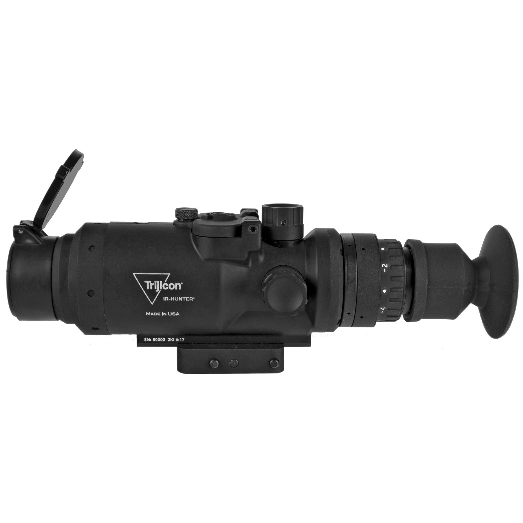 Trijicon EO HUNTER352 IR-Hunter 35-2 Thermal Rifle Scope Black 1.75-14x 35mm Multi Reticle 640x480 Resolution Zoom 8x