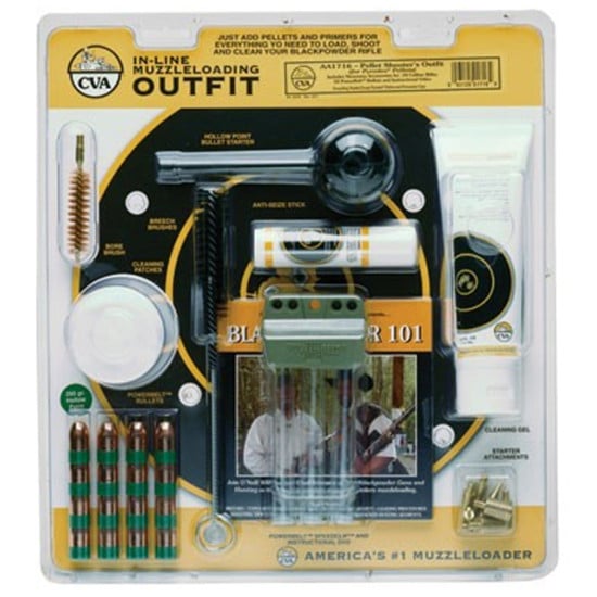 CVA Muzzleloading Accessory Outfit 50 Caliber Pellet Shooters