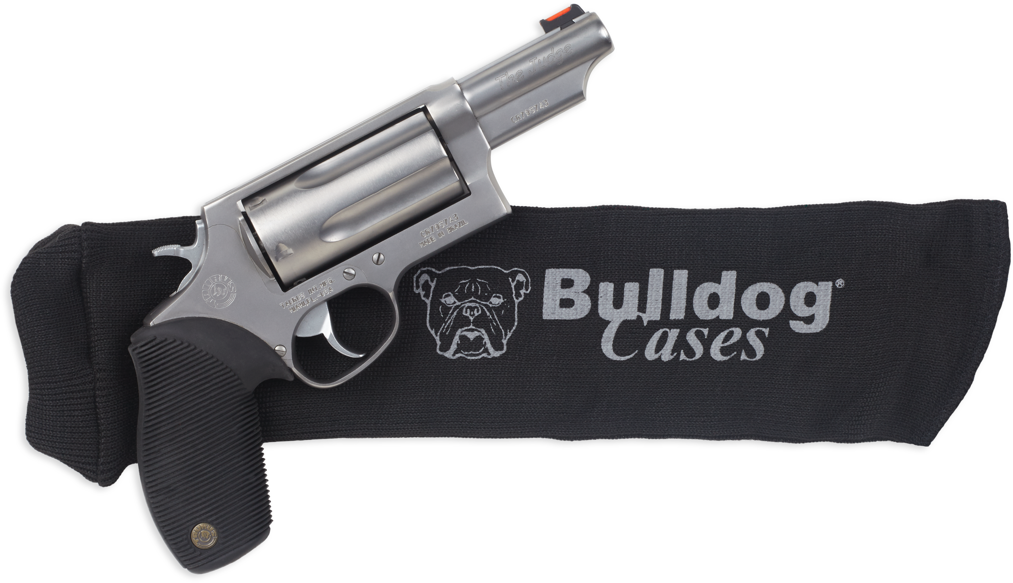 Bulldog BD150 Gun Sock Handgun Knit Black 14 L x 4 in. W in.