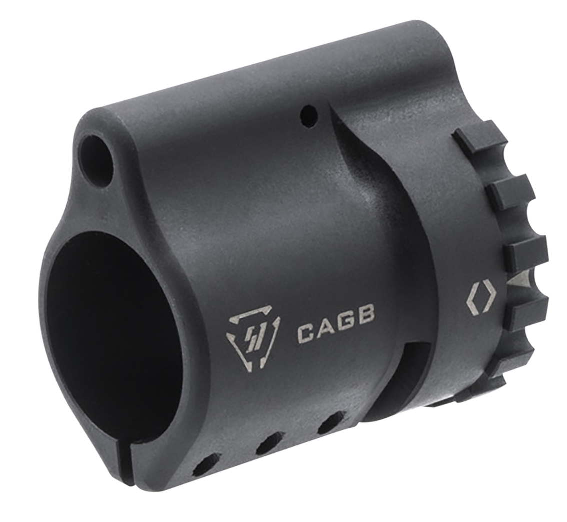 Strike Industries Collar Adjustable Gas Block AR-15, LR-308 .750" Inside Diameter Steel Matte