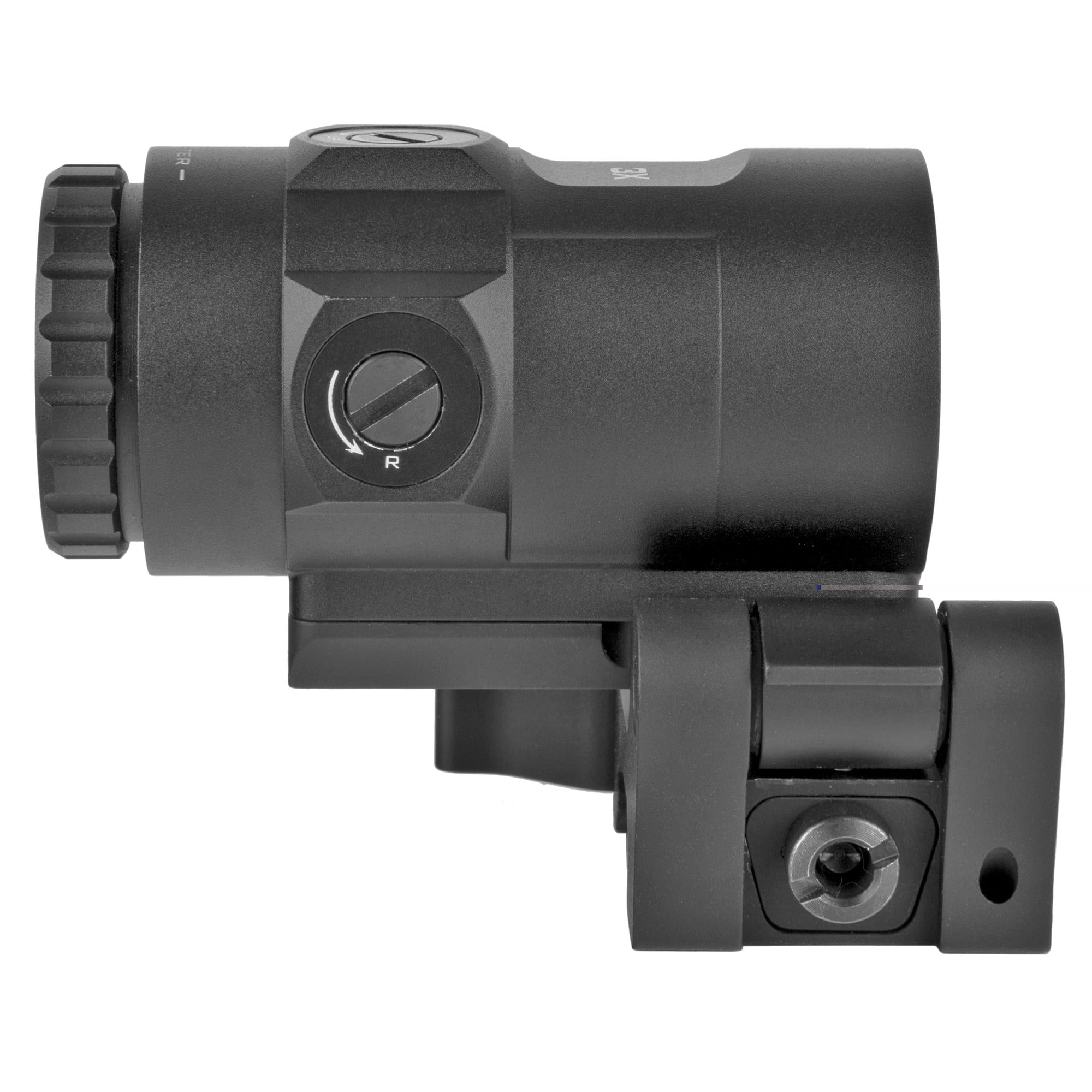 Trijicon 3x25 MRO HD Magnifier Matte Black, Flip-To-Side Mount