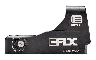EoTech EFLX6RWBLK EFLX Mini Black Anodized 1x 6 MOA Red Dot Reticle