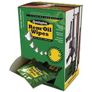Remington Accessories 18471 Rem OilCleans, Lubricates, Protects Single Pack Wipes 300 Per Box