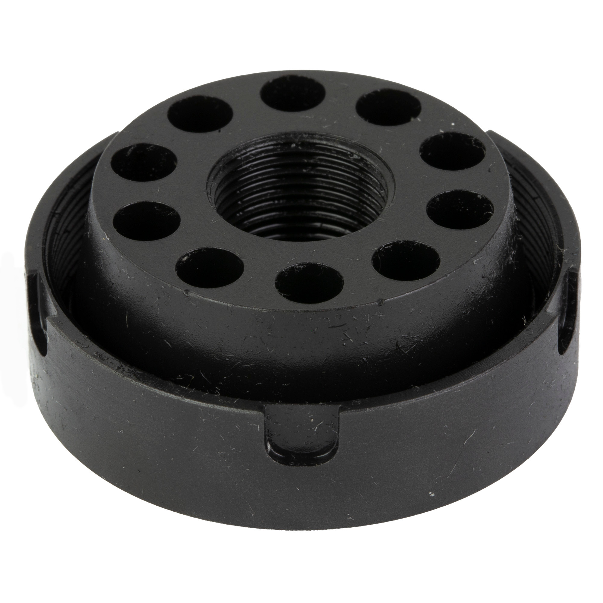 SilencerCo AC4740 Charlie Direct Thread Mount 1/2"-28 tpi Steel Black
