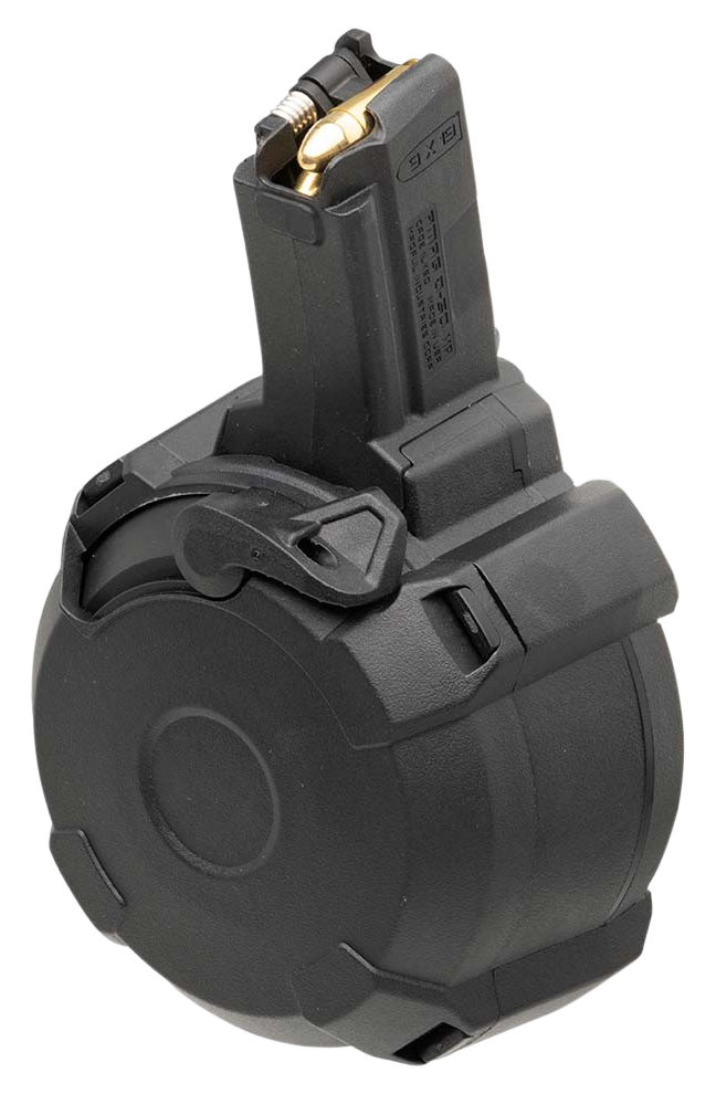 Magpul PMAG D-50 MP Drum Magazine HK MP5, SP5 9mm Luger 50-Round Polymer Black