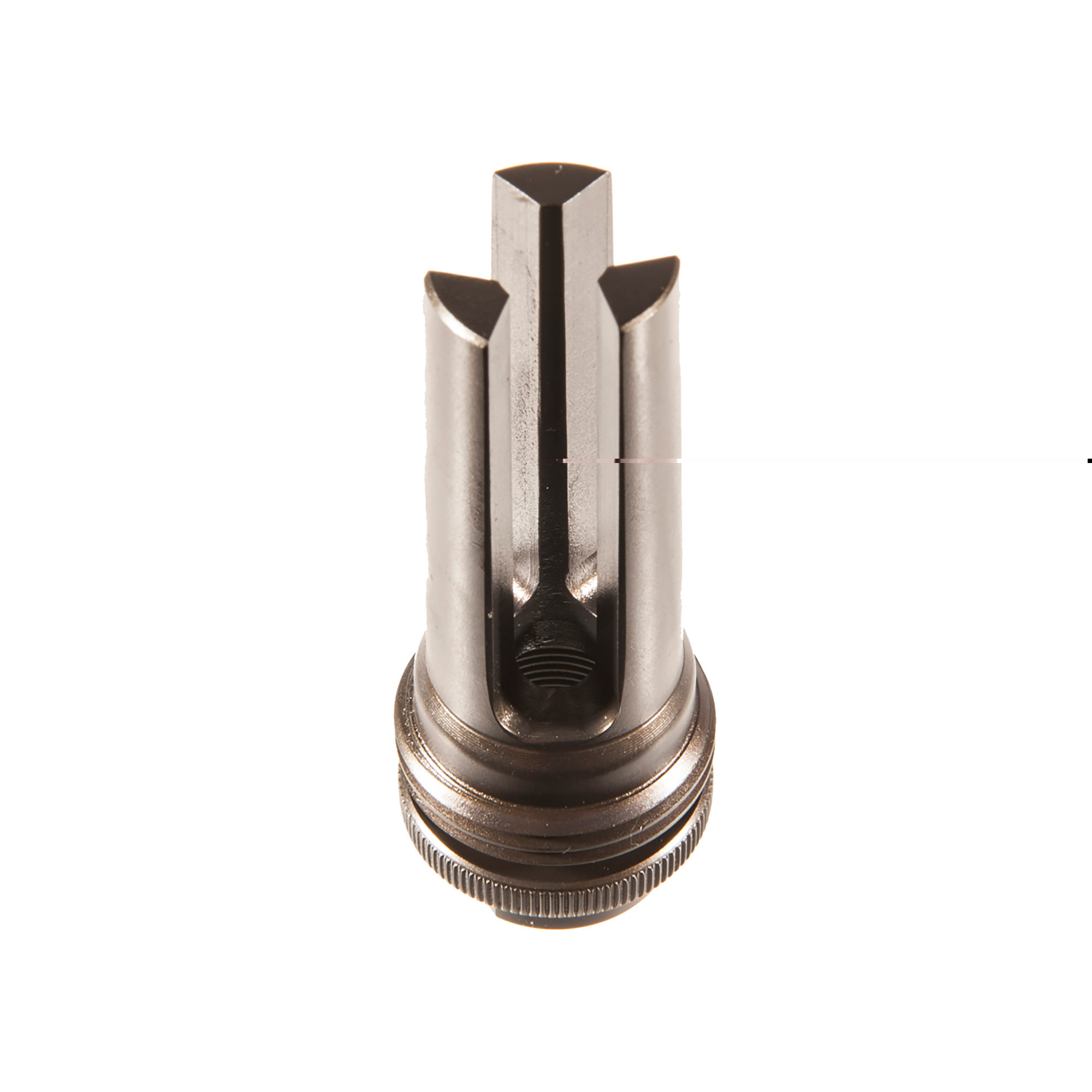 SilencerCo AC1562 ASR Flash Hider Black Steel with 1/2"-36 tpi Threads for 9mm