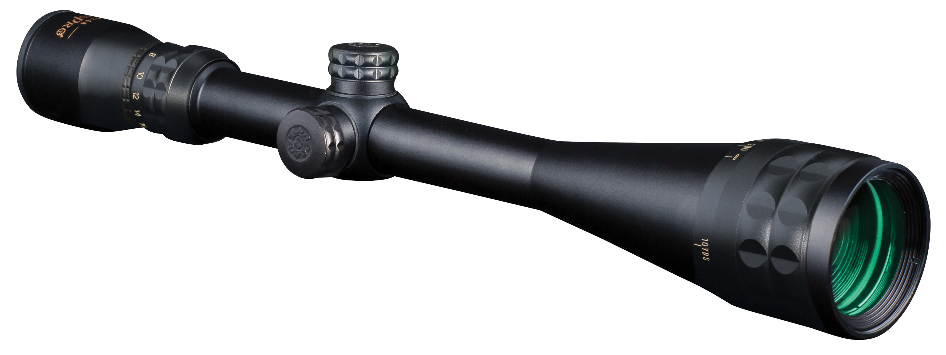 Konus 6-24x44 Konuspro Riflescope Matte, Mil-Dot, Adjustable Objective