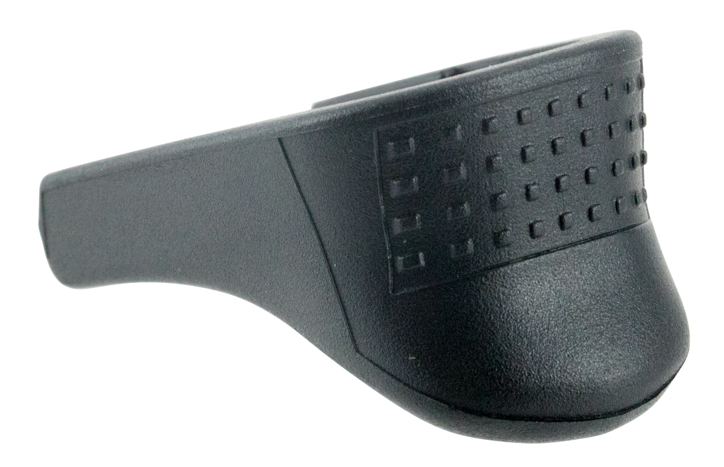 Pearce Grip PG42 Grip Extensionmade of Polymer with Textured Black Finish & 3/4" Gripping Surface for Glock 42