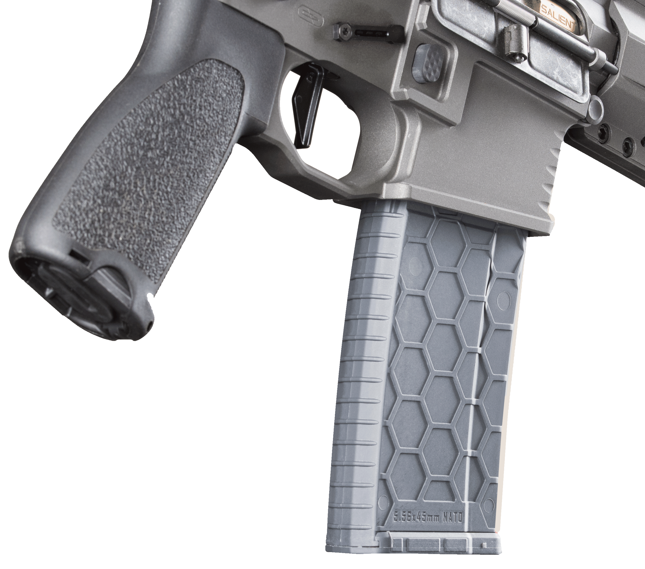 Hexmag HX30ARGRY Series 2Gray Detachable 30rd Multi-Caliber for AR-15