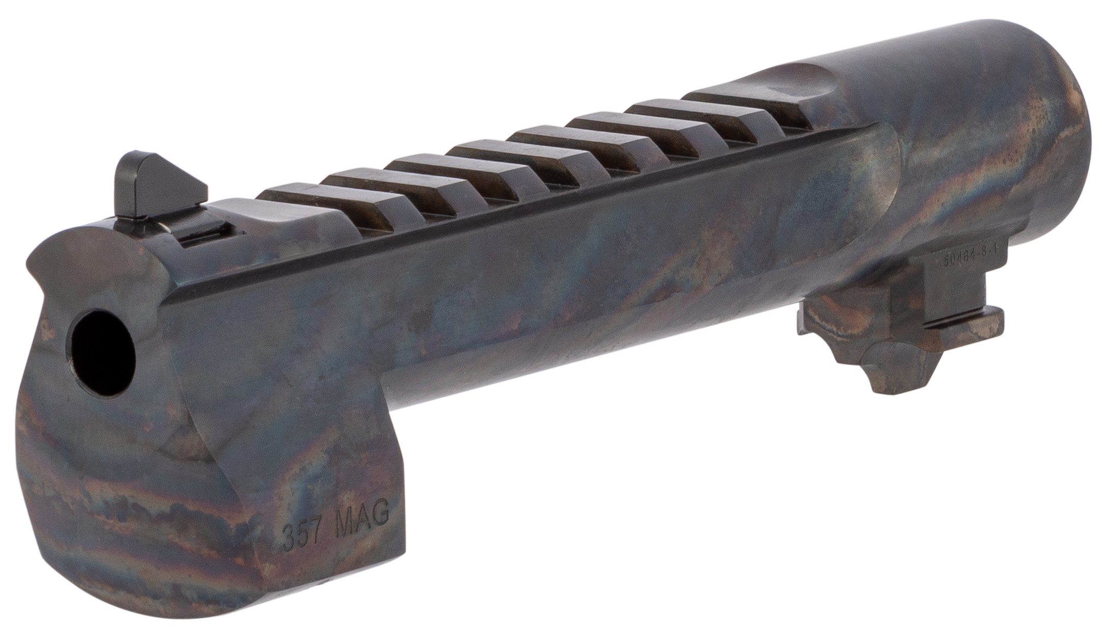 Magnum Research BAR3576CH OEM Replacement Barrel 357 Mag 6" Color Case Hardened Finish Steel Material with Fixed Front Sight & Picatinny Rail for Desert Eagle Mark XIX