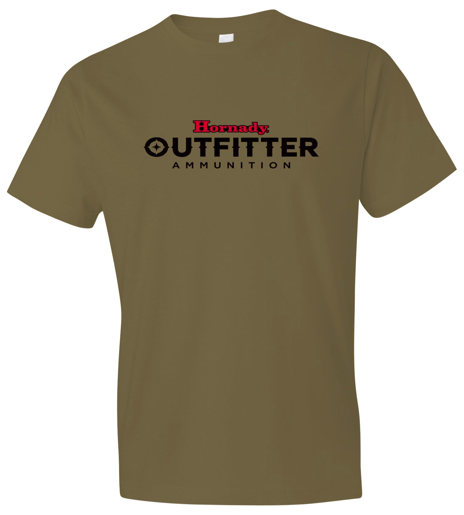 Hornady Gear 31363 Hornady T-Shirt Big Buck Coyote Brown Short Sleeve Large