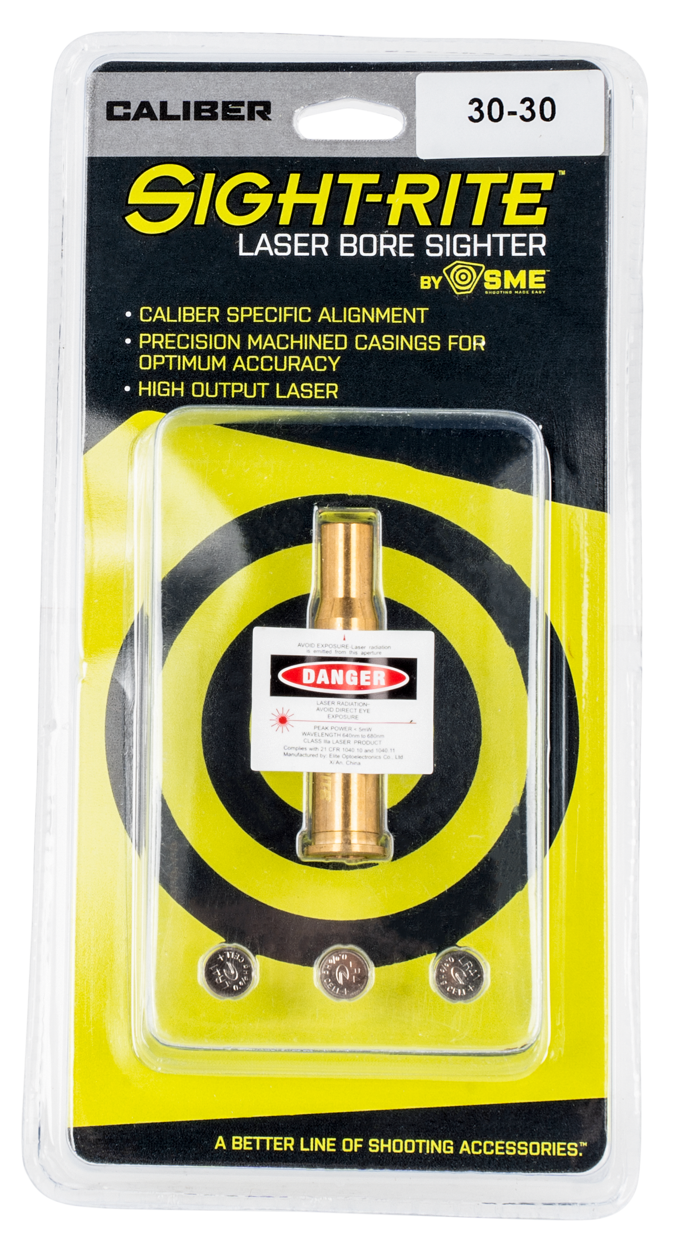 SME XSIBL3030 Sight-Rite Laser Bore Sighting System 30-30 Win Brass