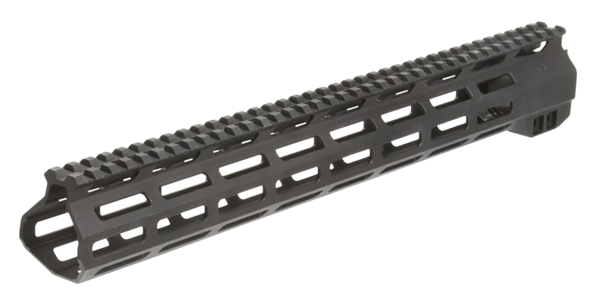 Aim Sports USAS003 Wraith Handguard15" M-LOK Style with Black Anodized Finish for AR-15, M4