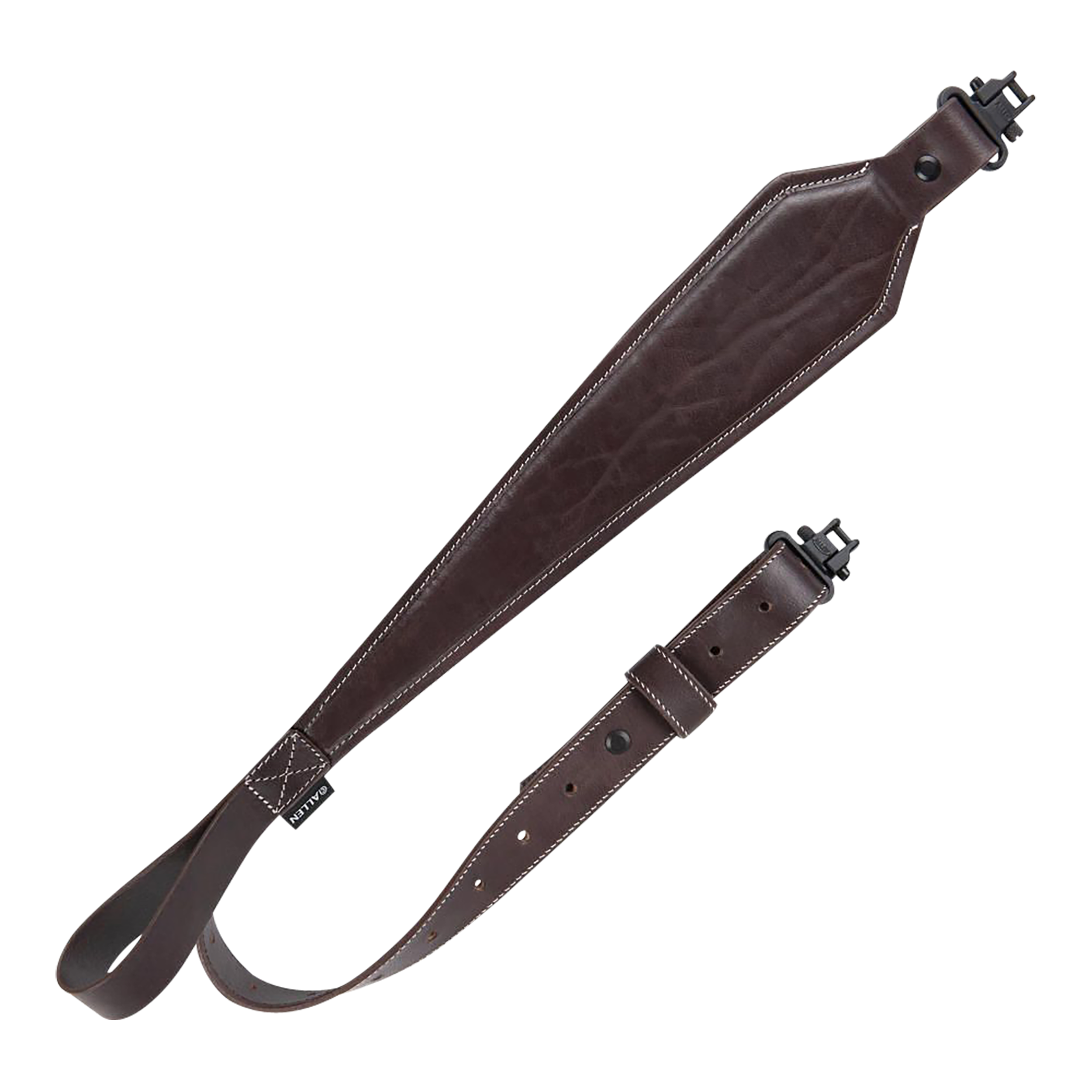 Allen 8511 LEATHER SLING PLAIN DARK MAHOGANY