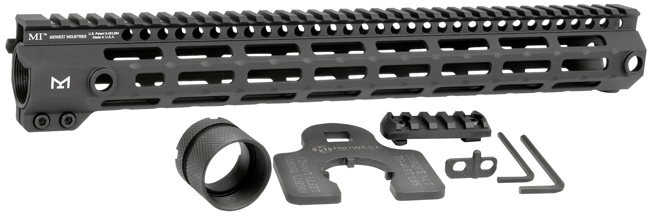 Midwest Industries G4M M-LOK Handguard Gen 4 AR-15 Aluminum Black