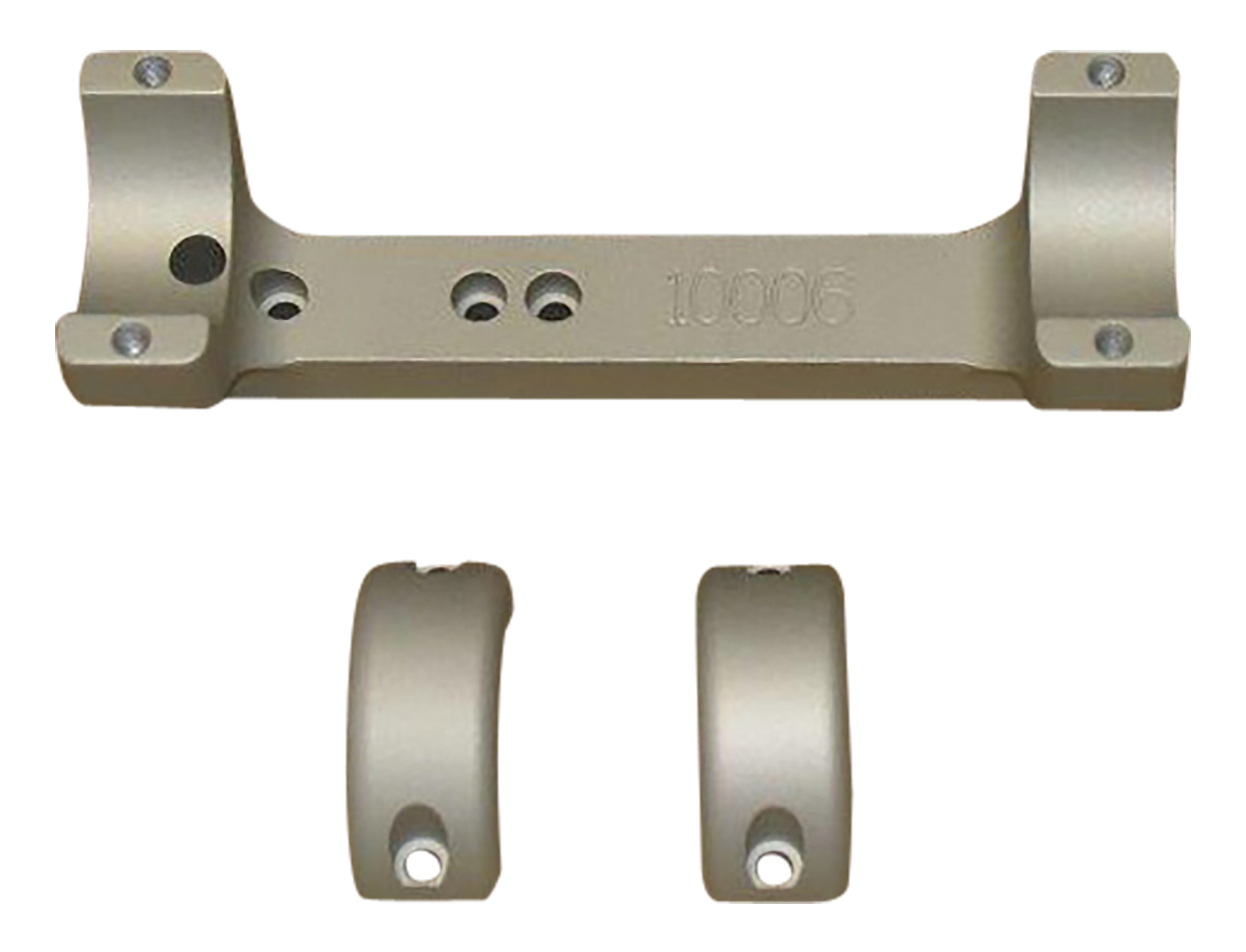 DNZ Game Reaper 1" Scopemount Silver, Medium, Thompson Center Encore