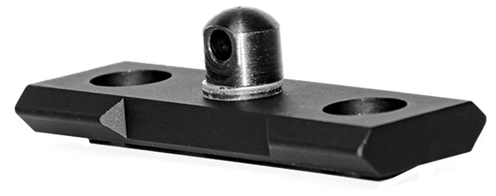 GrovTec US Inc GTSW240 Bipod Stud Mount M-LOK Black Steel 2.30"