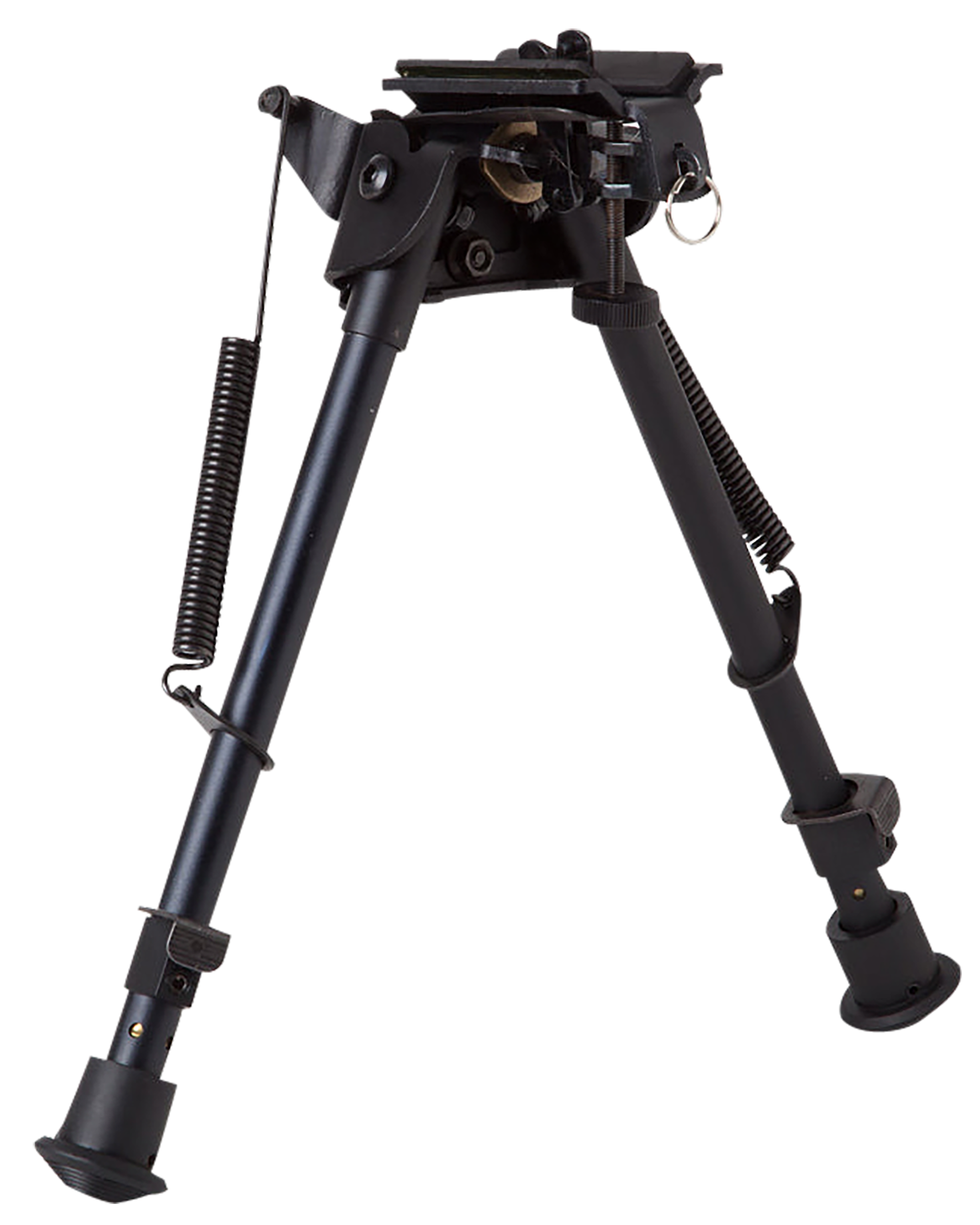 Firefield FF34024 CompactBipod 9-14" Black Aluminum Swivel Stud Attachment or Picatinny Rail (Adapter Included)