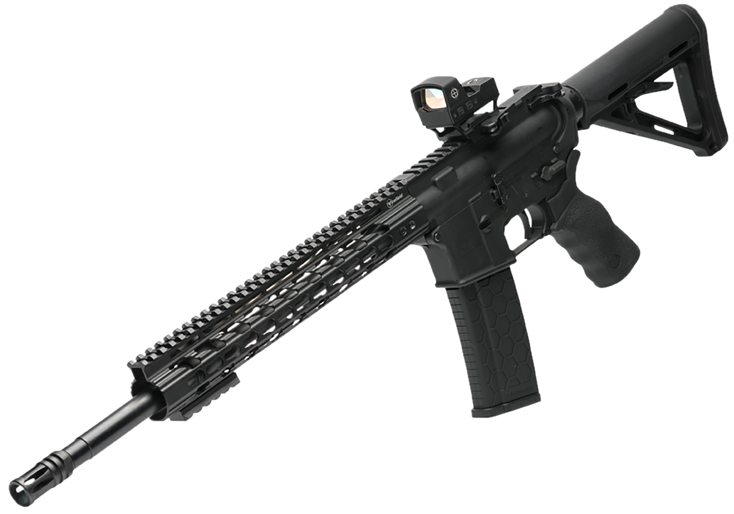 Sightmark 1x28x18 Core Shot A-Spec LQD Reflex Sight Matte, 5 MOA Dot (Red), Picatinny Mount