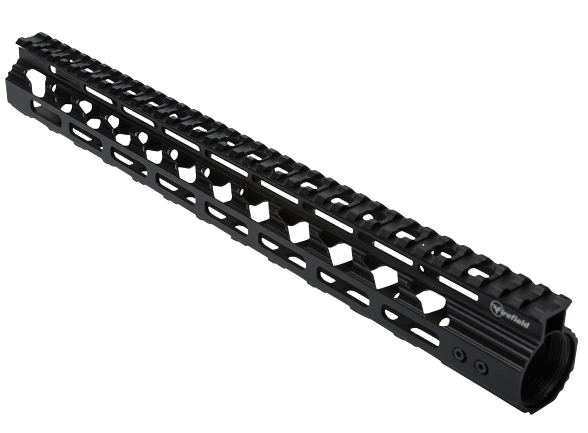 Firefield FF34067 Verge Handguard M-LOK Aluminum Black Anodized Picatinny Rail AR Platform 15" Long