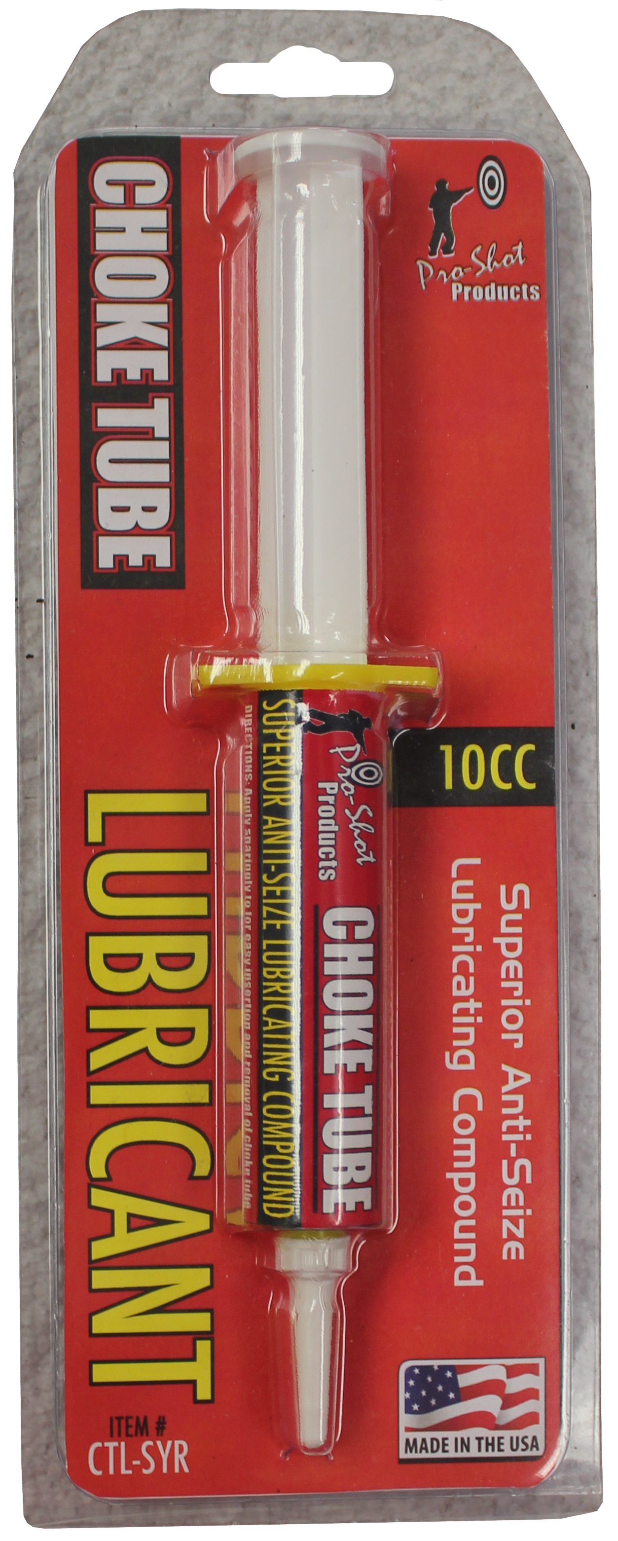 Pro-Shot CTLSYR Choke Tube LubeAnti-Wear 10 cc Syringe
