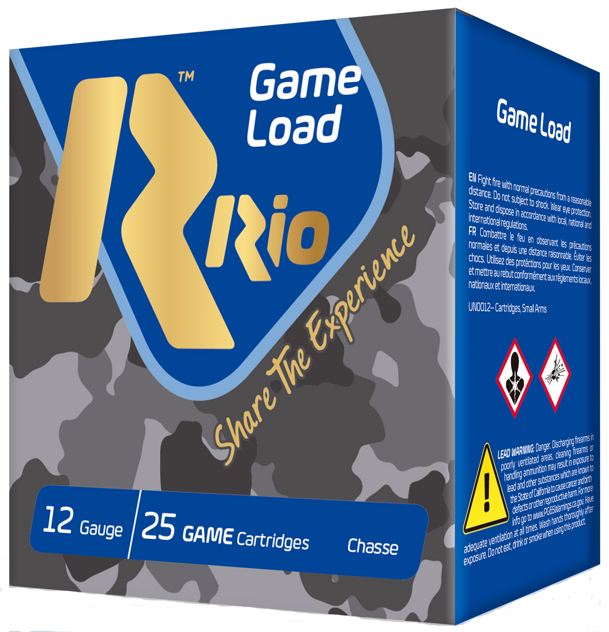 Rio Ammunition SG328 Game Load Super Game High Velocity 12 Gauge 2.75" 1 1/8 oz 8 Shot 25 Per Box/ 10 Cs