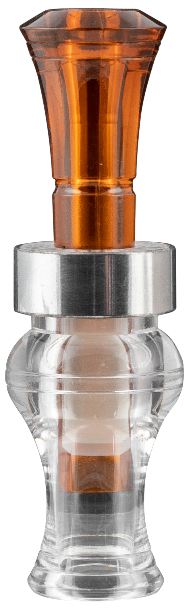 Echo Calls 77806 Timber Bourbon & Water Double Reed Mallard Sounds Attracts Ducks Brown/Clear Polycarbonate