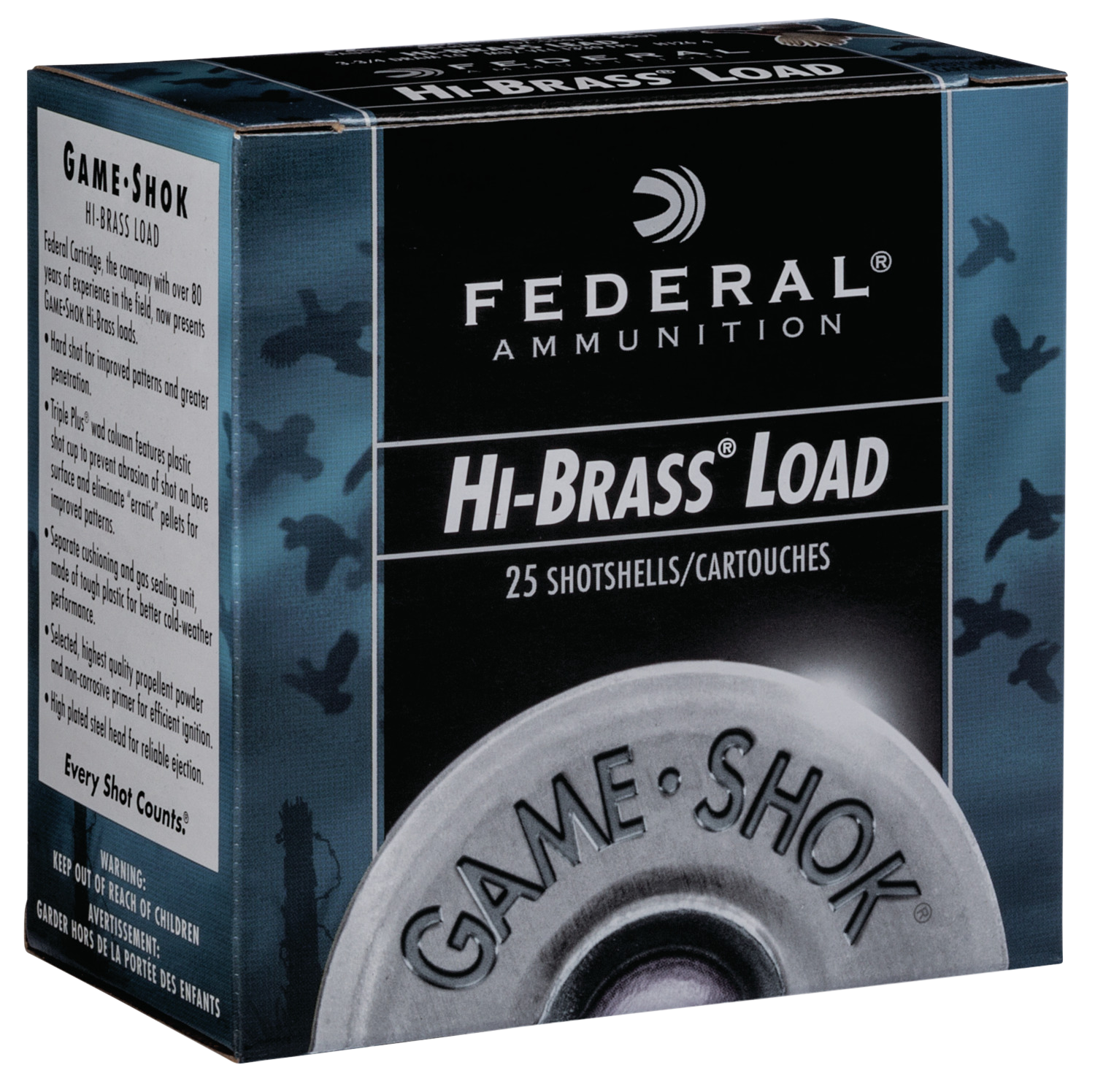 Federal Game Load Upland Hi-Brass Ammunition 20 Gauge 2-3/4" 1 oz
