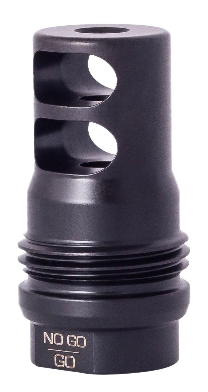Rugged Suppressor MB010 2 Port BrakeBlack for 1/2"-28 tpi Threads & 2.16" OAL for 5.56x45mm NATO Radiant762, Surge762, Razor762 & Micro30 Suppressors