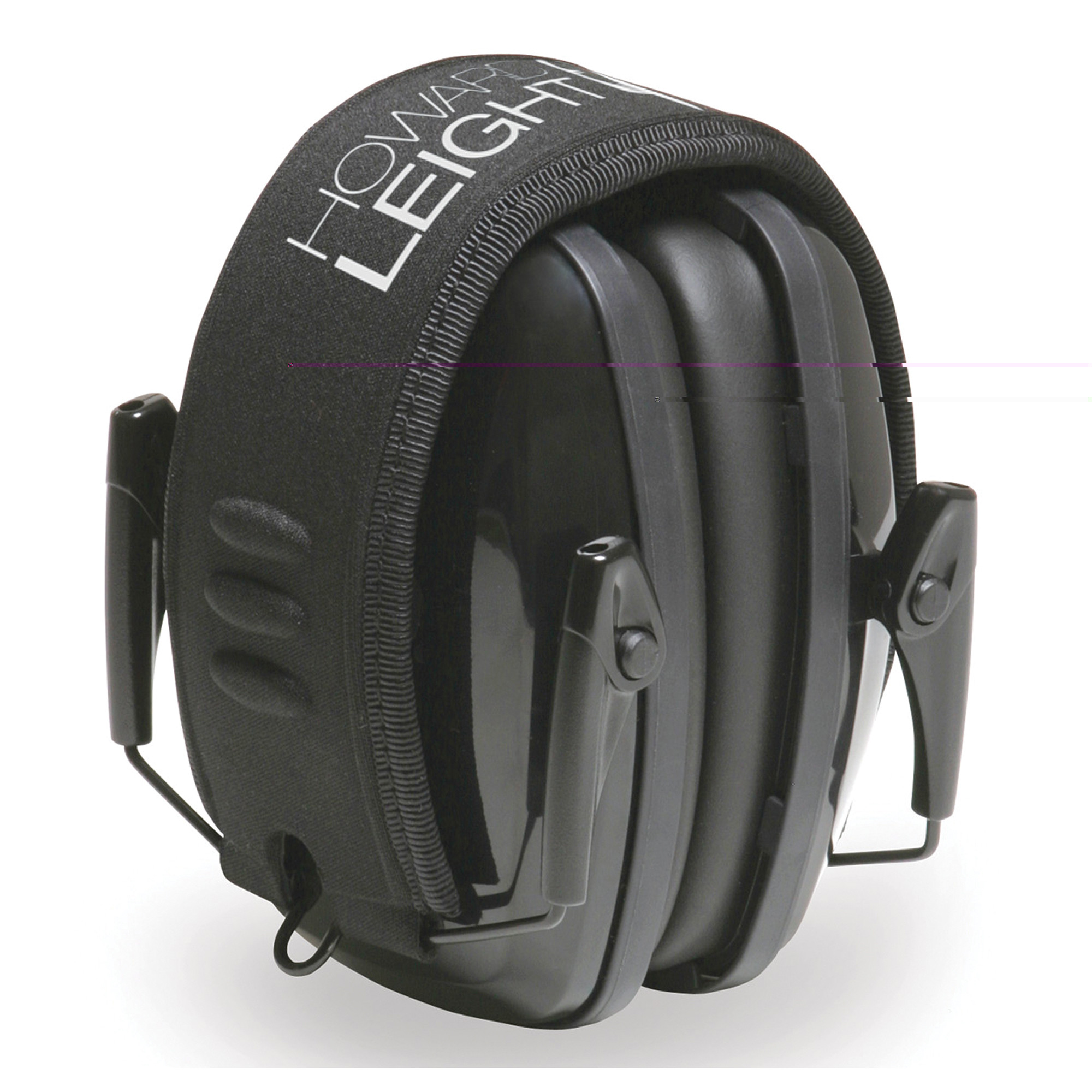 Howard Leight R01523 Leightning Ultra-Slim Passive Muff 23 dB Over the Head Black Adult