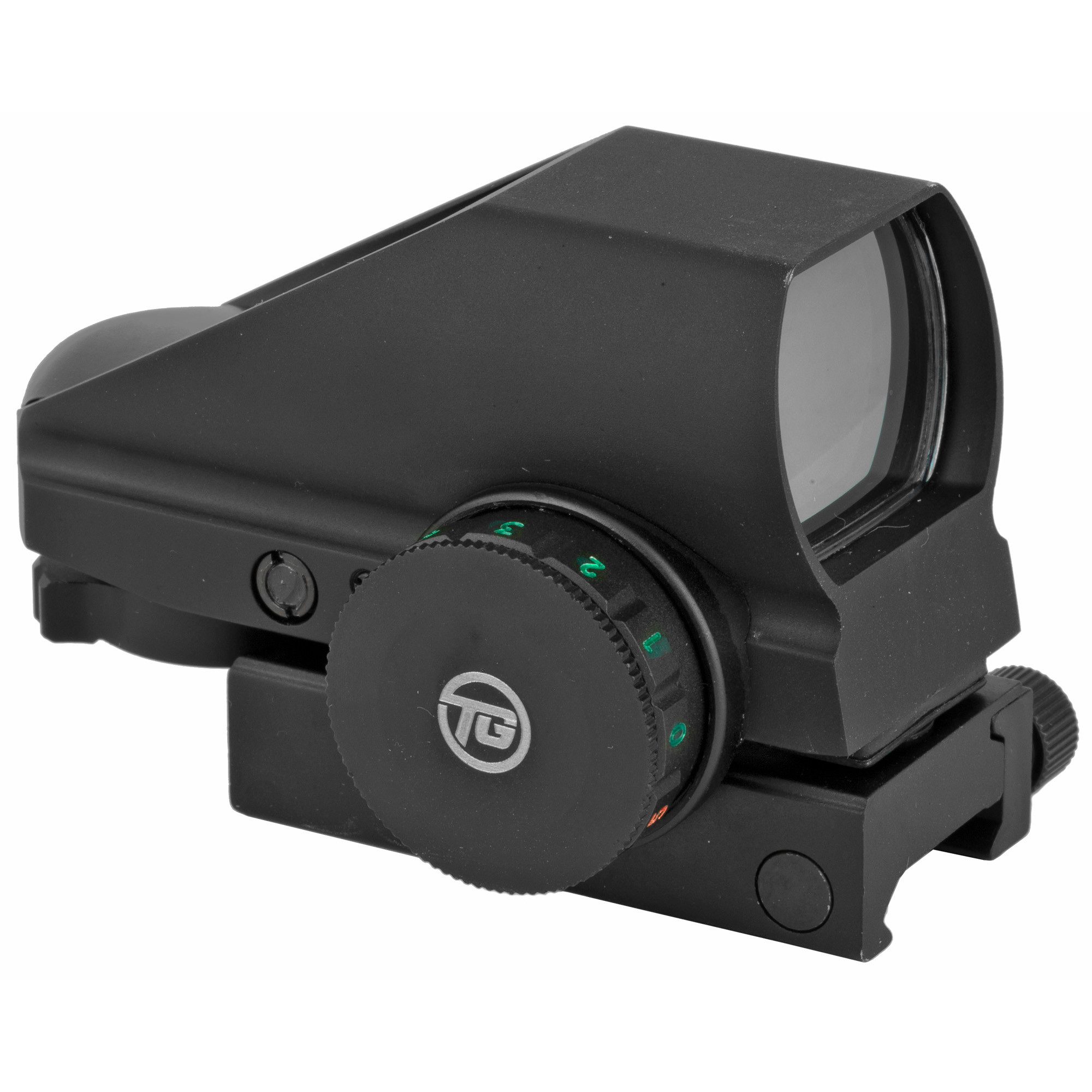 Truglo TG8380B Tru-Brite 1x 34mm Obj Unlimited Eye Relief Multi-Reticle Black
