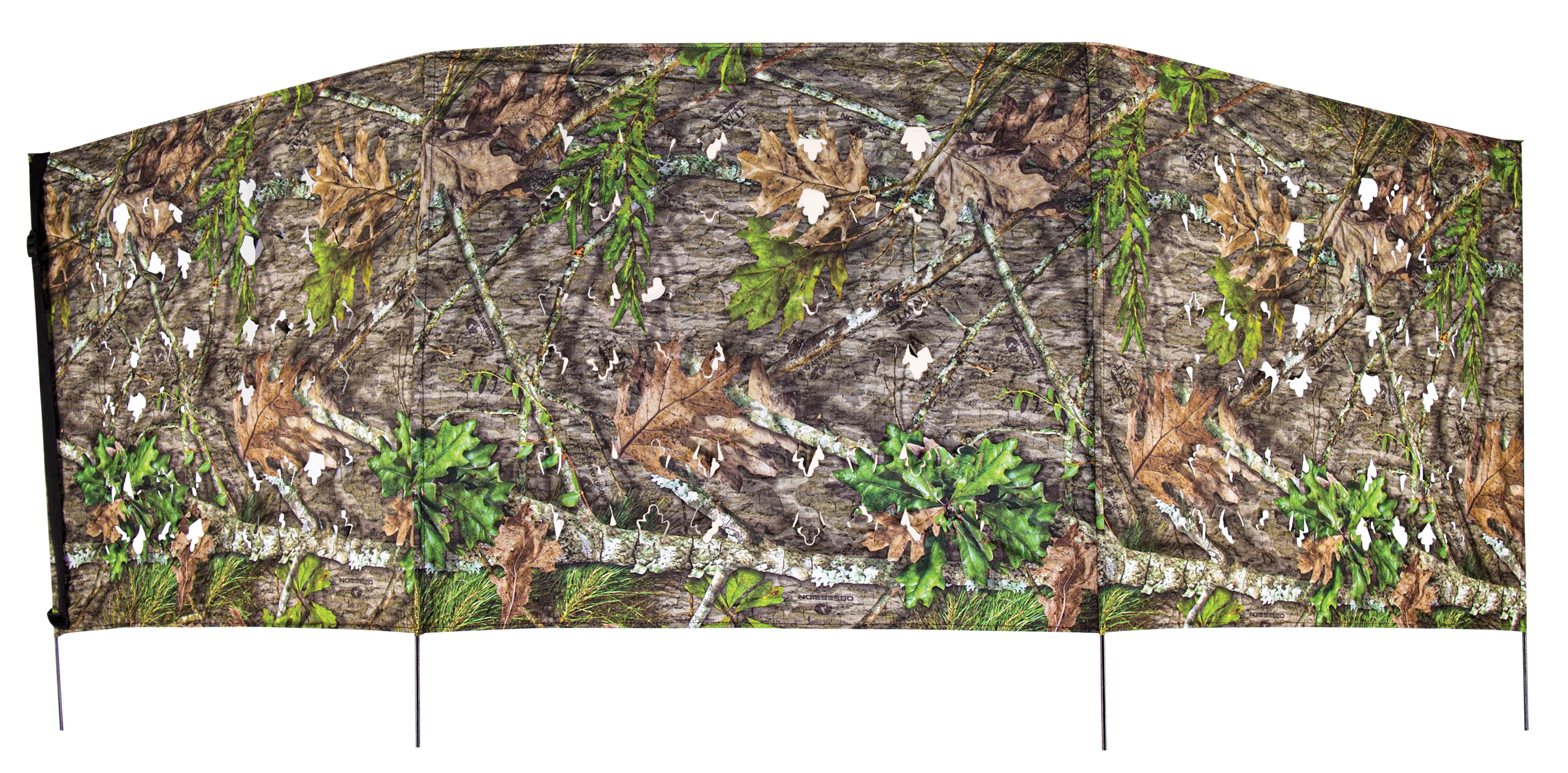 Ameristep AMSAMEBL0181 4-Spur Turkey Blind Mossy Oak Obsession ZS3 27" High 91" Long