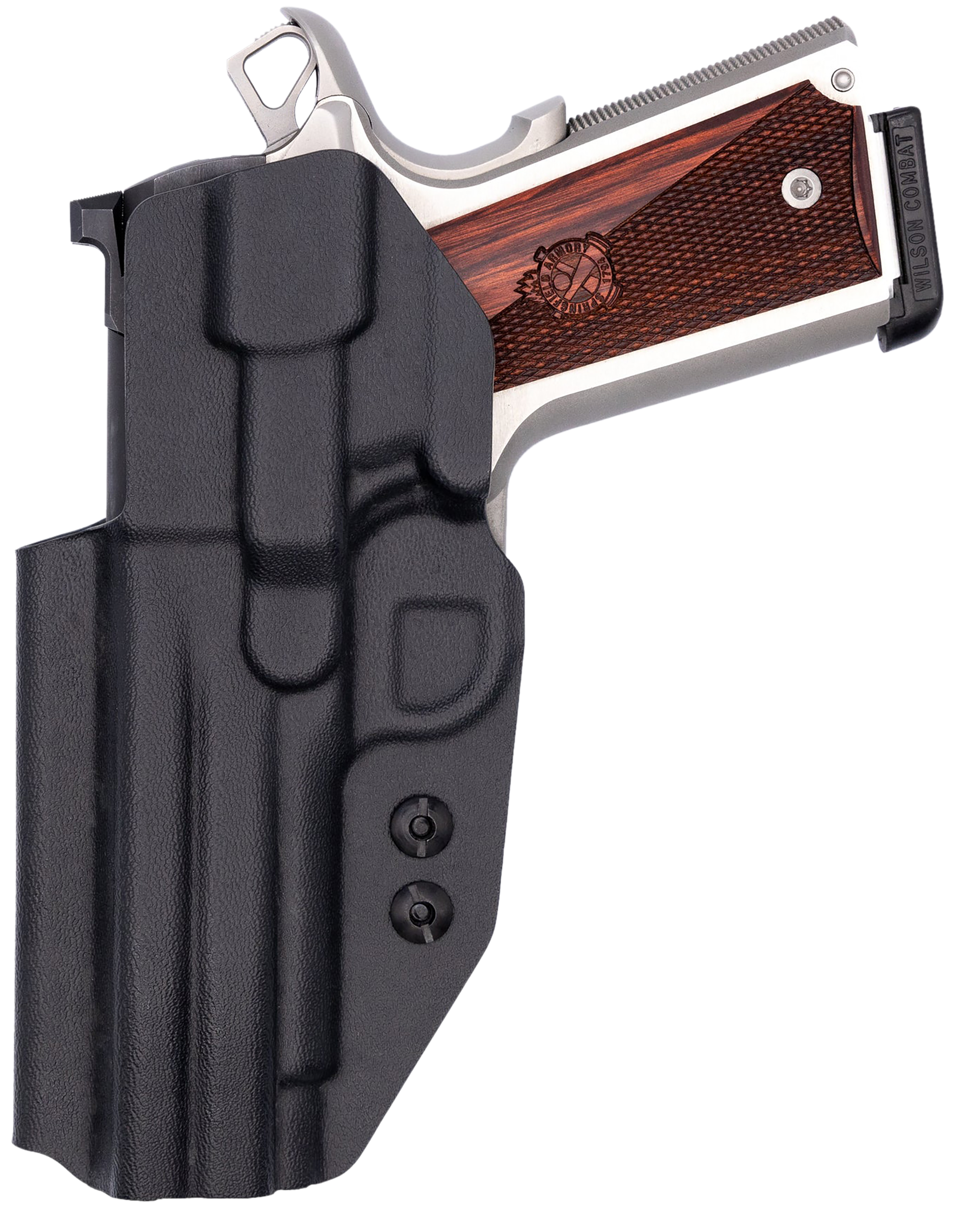 C&G Holsters 1858100 CovertIWB Black Kydex Belt Clip Fits 1911 4.25"/Wilson Combat EDC X9 Right Hand