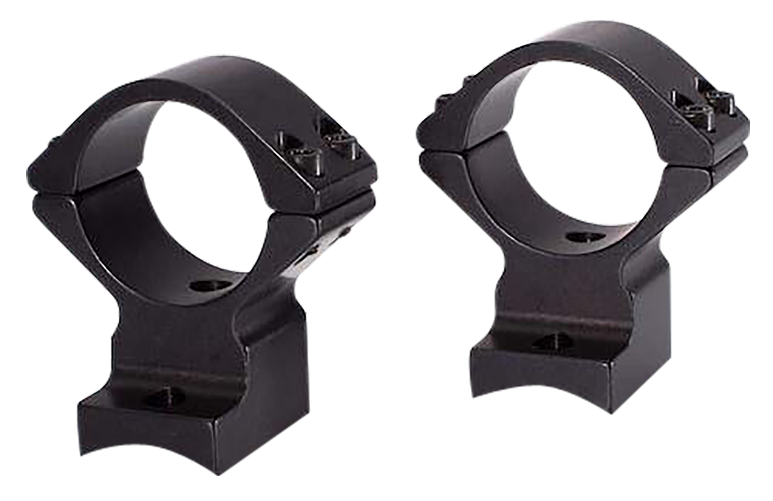 Talley Lightweight 2 Piece Scopemount w/ Integral 1" Rings Black Anodized, Medium, Weatherby Mark V Magnum (9 Lug)